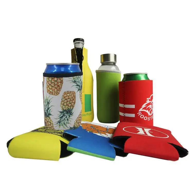 Customized Promotional Neoprene Custom Can Drink Insulated Can And Bottle Cooler