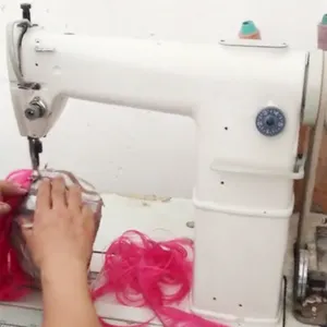 Hochwertige industrielle High Head Perücken nähmaschine zur Herstellung von Perücken
