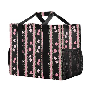 Eco Friendly Fashion <b>Large</b> Capacity Hawaii Printing Waterproof Women's Portable Handbags Travel Tote <b>Beach</b> <b>Bag</b> - Product Image 2