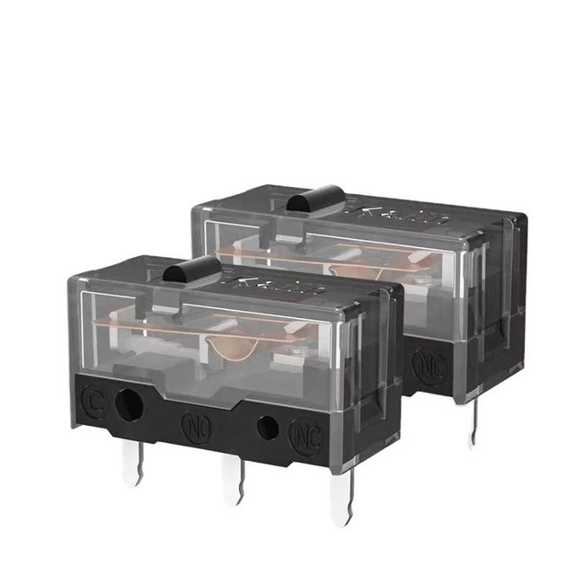 GM 8.0 Mouse Micro Switch Gold Contactor 80 Million Click Life 3Pin Black Dot Used on Computer Mouse Switch Button