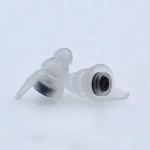 Bouchons <span class=keywords><strong>d</strong></span>'oreilles réutilisables en TPE de qualité médicale haute fidélité, réduction du bruit de 23 dB, étanches, anti-poussière, pour la musique, les <span class=keywords><strong>DJ</strong></span>, les concerts - Confortables - Product Image 2
