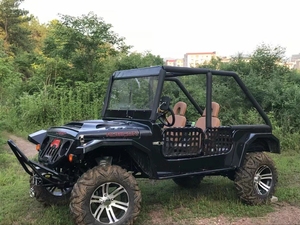 Budget-Friendly Electric Jeep 80KM Range Simple Controls for <b>Camping</b> and Farm Use - Product Image 4