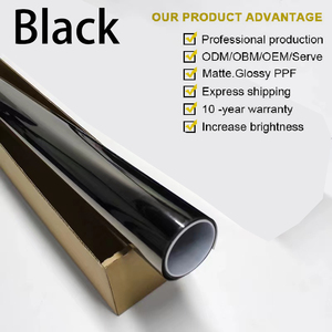 ضمان 5 سنوات طلاء مسعور عالي اللمعان غير لامع ذاتي الشفاء أسود اللون TPU PPF فيلم حماية الطلاء - Product Image 4