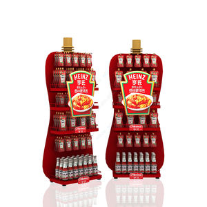 ขาตั้งแสดงซอสมะเขือเทศโลหะสำหรับซอสแบบกำหนดเองได้ - Product Image 1