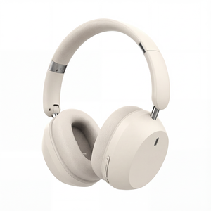 Headphone Anc Logo Kustom PJT-BEP2355, Manufaktur Headphone, Headset Nirkabel Peredam Kebisingan, Bantalan Telinga Super Lembut - Product Image 1