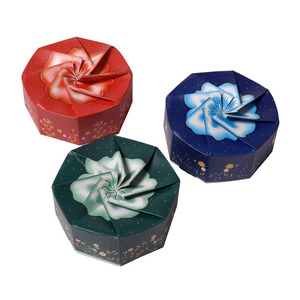 party flower christmas baby shower wedding favor small candy door gift packaging paper box for guests chocolate paper packaging