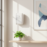 Diffuseur de parfum intelligent à piles rechargeable et écologique de 300 ml, design mural, fonction de minuterie, pour hôtel et extérieur