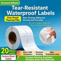 Papier pour étiquettes d'expédition / Papier pour étiquettes adhésives / Papier pour étiquettes thermiques d'imprimante / Rouleau de papier pour étiquettes - Sensible à la chaleur et durable