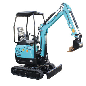 Mini Excavadora EZ 18 de Cadenas Hidráulica para Uso Agrícola Color Azul - Product Image 4