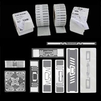 Étiquette imprimée passive RFID 860 ~ 960 MHz UHF R6 R6-P puce étiquette ER62 autocollant