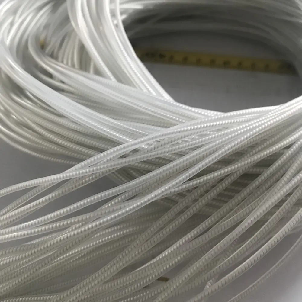 0.1-10000ohms Flexible silicone coated insulated nichrome alloy electric heating and resistance wires heating wire