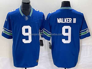 Maillots de football américain de l'équipe de <span class=keywords><strong>Seattle</strong></span> Seahawks pour les saisons 2025/26 # 11 Smith-Njigba # 12 maillots de sport pour hommes en gros - Product Image 4