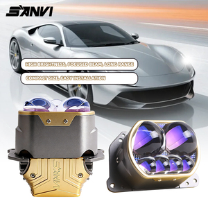 SANVI Auto Lighting Factory New Arrival L600S 3 Inch Matrix 63W 6000K Car <b>LED</b> <b>Projector</b> Lens Headlight 12V 1-Year Warranty for - Product Image 1