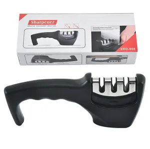 Wholesale new design smart Knife Sharpener 3-stage diamond Kitchen small tool