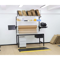Banc de travail modulaire DETALL conçu pour la production industrielle avec étagères, tiroirs et organisation des outils