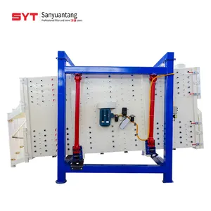 Sanyuantang Lineaire Zandscherm Vibrerende Zeef Classificator Gyratoire Zeefmachines Machine Voor Granaat Zand Silica Poeder 15 Tph