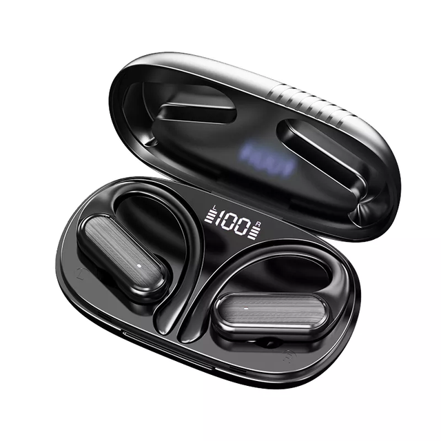 Factory Wholesale Amaz A520 TWS Earbuds BT5.3 Wireless LED Battery Indicator Waterproof Ear Hook In-Ear ANC HD Calling IPX5 AAC