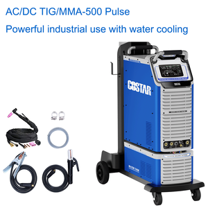 Máquina de soldadura TIG de alto rendimiento de 500A con enfriador de agua, 380V, inversor de aluminio, máquina de soldadura de acero inoxidable - Product Image 2