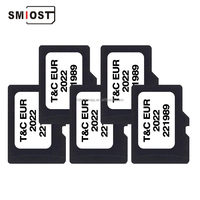 SMIOST 16GB Android Car Chang CID para Micro GPS TF mapa Tarjeta de navegación SD para Opel Zafira B Corsa D 221989 Europa