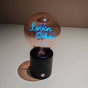 Tùy chỉnh G125 Led Bàn ánh sáng phong cách hiện đại cầm tay USB có thể sạc lại với Type-C Filament đèn lovein Dubai thư bảng ánh sáng - Product Image 1