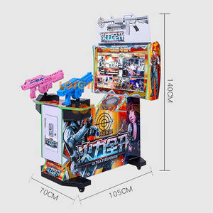 Máquina Arcade de Disparos para Dos Jugadores que Funciona con Monedas, Gabinete de Juego de Batalla con <span class=keywords><strong>Pistolas</strong></span> HD para Centro de Entretenimiento, Centro Comercial, Entretenimiento Interior - Product Image 4