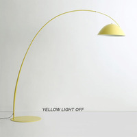 Lampe de sol LED de style nordique moderne minimaliste de luxe pour salon, design décoratif d'intérieur