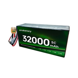 Paket baterai Lithium Ion Solid State 32000mah 6S Hv langsung dari pabrik untuk drone pertanian sayap tetap kepadatan energi tinggi - Product Image 2
