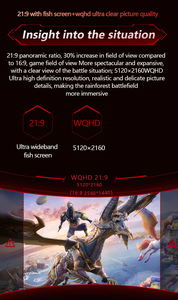 5K 120HZ Curved 40-Inch LED Computer Gaming Monitor con 5120*2160 TFT Panel para <span class=keywords><strong>PC</strong></span> Gamers - Product Image 4