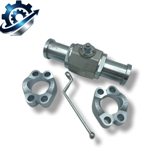 Válvula de bola de seguridad negociable SAF20M12T210A-S10 para maquinaria de construcción hidráulica - Product Image 4