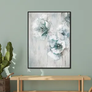 Paintings and Wall Art Flower Wall Decor Paintings Floral Oil Handpainting Framed Canvas Art Picture