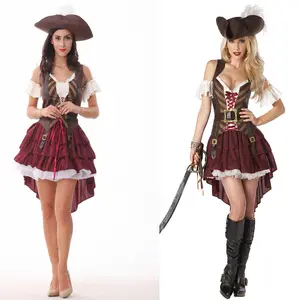 ELIETES New Fashion Halloween Costume da pirata caraibico adulto