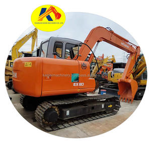 HITACHI เครื่องขุดดิน EX60-5รถตักดินขนาดเล็กมีเสถียรภาพผลิตจากเหล็ก - Product Image 1