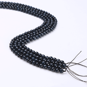 Perles de pierres précieuses naturelles pour la fabrication de bijoux 2096 Agate et minéraux certifiés GIA polis 8 mm de hauteur et 3 mm polis - Product Image 4