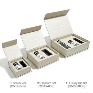 Caja de Embalaje de Cartón Rígido de Alta Gama Personalizada al por Mayor para Péptidos, Cierre Magnético, Forro Interior, Impresión a Cuatro Colores - Product Image 3