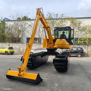 Tweedehandswatergraafmachine 12ton Rupsbandtype Rivierbagger Amfibische Rupsgraafmachine - Product Image 5