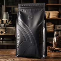 1 kg'lık Özel Kahve Koleksiyonları için Özel Tasarımlı Cafe Toptan Kahve Paketleri