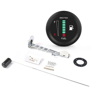 Pantalla Digital LED <span class=keywords><strong>Universal</strong></span> de 2 "y 52mm, medidor de nivel de <span class=keywords><strong>combustible</strong></span> para coche con Sensor de <span class=keywords><strong>combustible</strong></span>, flotador de aceite para modificación especial de coche - Product Image 1