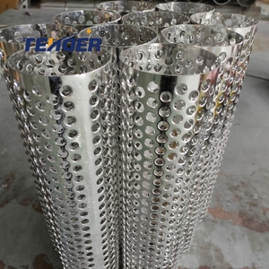 Chất Lượng Cao 304 316 Thép Không Gỉ Ống Tròn 40Mm Lọc Xả Kim Loại Đục Lỗ Ống Giá Tốt Nhất - Product Image 6