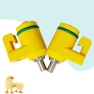 ZB J-lock Wholesale Automatic Poultry Breeder Drinking Line broiler Chicken Nipple Drinker with cup