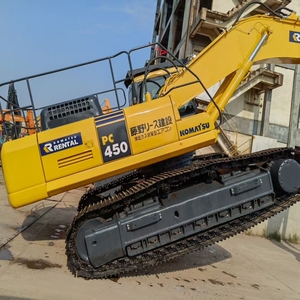 Excavatrice hydraulique Komatsu PC450-7 d'occasion, modèle 2023, 45 tonnes, engin de construction lourd avec moteur, boîte de vitesses et PLC - Product Image 2