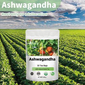 Ashwagandha gốc phân hủy túi trà cải thiện giấc ngủ và tâm trạng tự nhiên hữu cơ khô Top Grade Trà thảo dược - Product Image 2