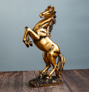 Caballo resina Material mejor precio escultura humana Hotel escultura para el hogar personalizado diosa griega de la riqueza escultura estatua - Product Image 2