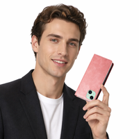Funda de Piel Sintética Premium para iPhone 14 Plus - Funda Tipo Cartera con Ranuras para Tarjetas, Cierre Magnético y Protección Contra Impactos