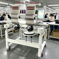 6 İğneli Bilgisayarlı Tek Kafalı Nakış Makinesi, Küçük İşletmeler İçin Otomatik İplik Kesme Özelliğiyle Logo Üretimi