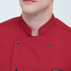 Uniforme <span class=keywords><strong>de</strong></span> <span class=keywords><strong>travail</strong></span> unisexe pour hommes et femmes, restaurant, hôtel, café, cuisinier, boulanger, cuisine, veste <span class=keywords><strong>de</strong></span> chef à manches courtes - Product Image 5