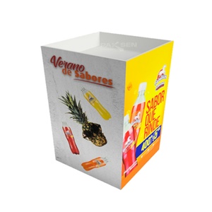 Présentoir promotionnel en carton pour boissons et vins, bac de présentation en carton - Product Image 3
