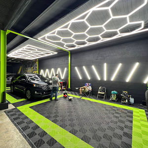 Illuminazione Professionale a LED Esagonale per Officine, Autolavaggi, Soffitti, Garage e Showroom - Product Image 5