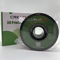 Filament 3D PETG facile à imprimer, vente directe d'usine Creat3D, 1,75 mm, 1 kg/bobine, 100 % PETG pur, filament pour imprimante 3D FDM haute vitesse
