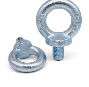 Tornillos de Anillo de Elevación de Acero al Carbono Galvanizado - Pernos de Tipo Anillo Giratorio Estándar Alemán con Anillos de Elevación Extendidos - Product Image 4