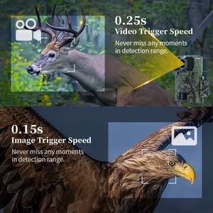 4G Cellular Wildlife Forest Trail Cameras with APP Remote <strong>Control</strong> 0.25s Triggering Speed Wild Game Cameras - Product Image 5